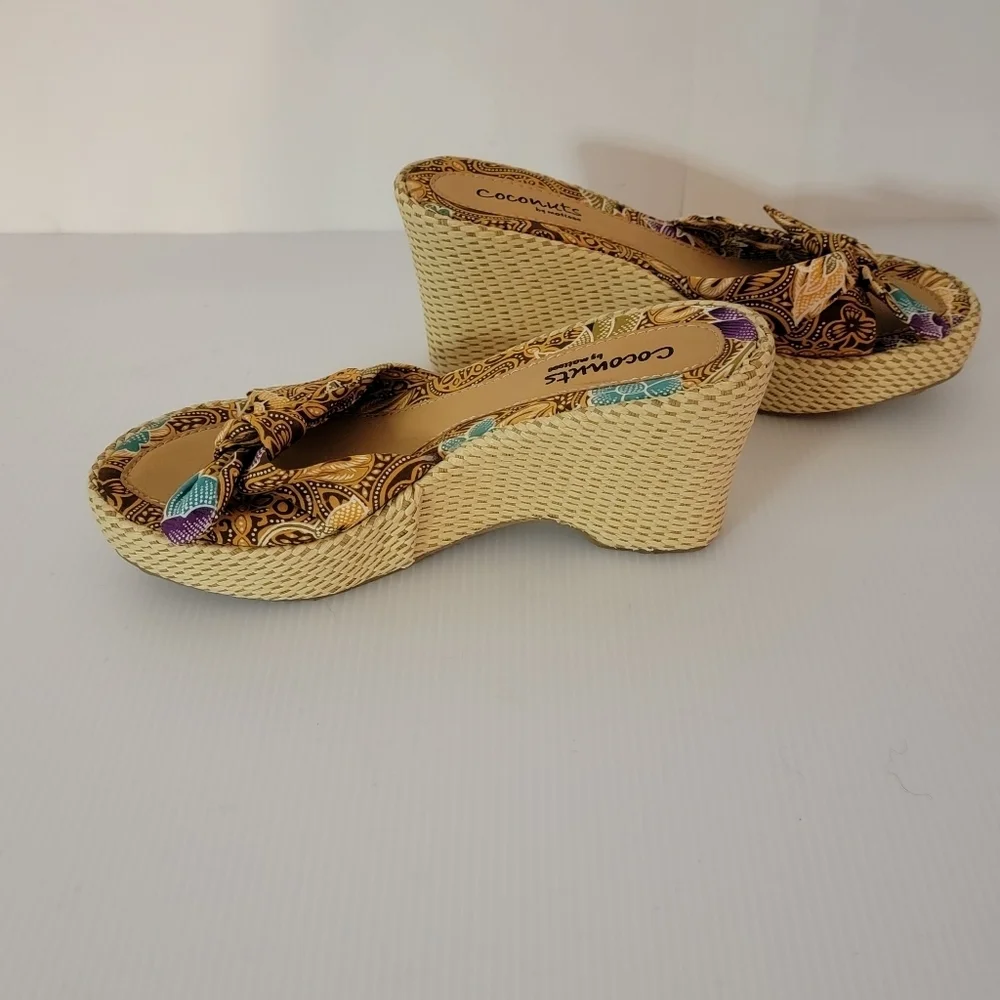 Coconut Concord Wedges sizes 7